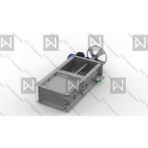 Задвижка комбинированная винтовая ЗКВ-200х200(Э), черн., NMRV/0,25кВт